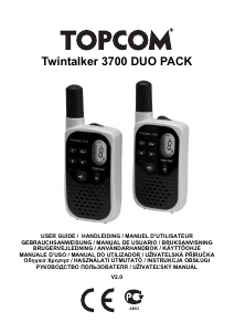 Bruksanvisning Topcom Twintalker 3700 Walkie-talkie