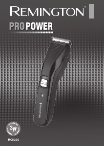 Mode d’emploi Remington HC5200 Pro Power Tondeuse