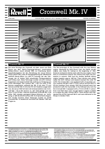 Instrukcja Revell set 03191 Military Cromwell Mk. IV