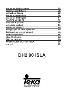 Руководство Teka DH2 ILHA Кухонная вытяжка