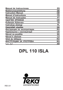 Használati útmutató Teka DPL 110 ILHA Páraelszívó