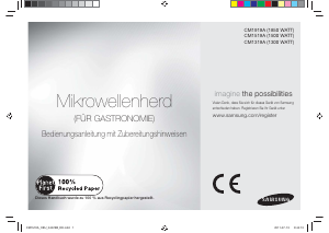 Bedienungsanleitung Samsung CM1319A Mikrowelle