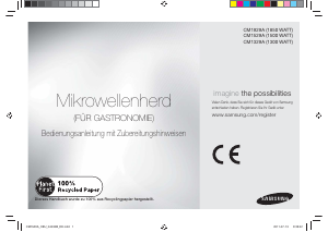 Bedienungsanleitung Samsung CM1329A Mikrowelle