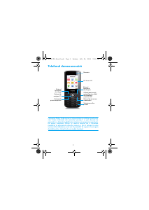 Manual Philips CTX116BLK Telefon mobil