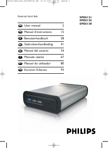 Manuale Philips SPD5121CC Hard-disk