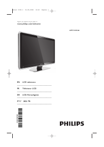 Bedienungsanleitung Philips 42PFL7433S LED fernseher