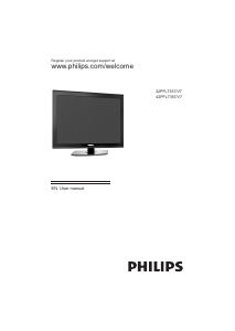 Manual Philips 42PFL7357 LED Television