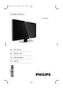 Manual Philips 42PFL7403S LED Television