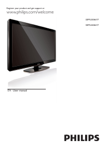 Manual Philips 42PFL5506 LED Television