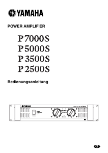 Bedienungsanleitung Yamaha P2500S Verstärker