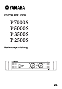 Bedienungsanleitung Yamaha P5000S Verstärker