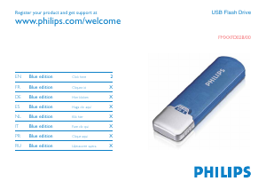 Manual Philips FM04FD02B USB drive