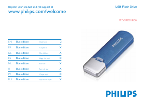 Handleiding Philips FM02FD02B USB stick