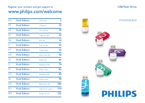 Használati útmutató Philips FM01FD05B USB-meghajtó