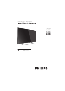 Manual Philips 42PFL5059 LED Television