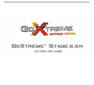 Bruksanvisning Easypix GoXtreme Stage 2.5K Actionkamera