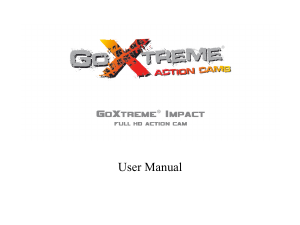 Manual Easypix GoXtreme Impact Action Camera