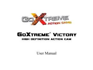 Handleiding Easypix GoXtreme Victory Actiecamera