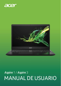 Manual de uso Acer Aspire A115-31 Portátil