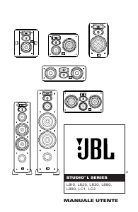 Manuale JBL L880 Altoparlante