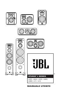 Manuale JBL L830 Altoparlante