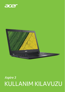 Kullanım kılavuzu Acer Aspire A314-31 Dizüstü bilgisayar