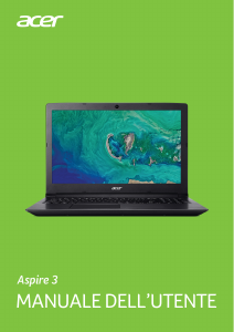 Manuale Acer Aspire A315-33 Notebook