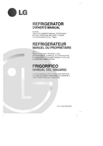Manual de uso LG GR-051SU Refrigerador