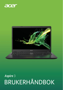 Bruksanvisning Acer Aspire A315-42G Laptop