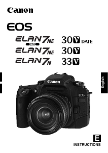 Manual Canon EOS Elan7ne Camera