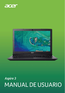 Manual de uso Acer Aspire A315-53G Portátil