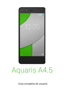 Manual de uso bq Aquaris A4.5 Teléfono móvil