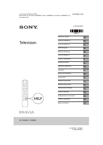 Manuale Sony Bravia KD-32W800 LCD televisore