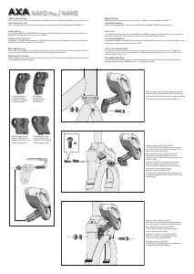 Handleiding AXA Nano Plus Fietslamp