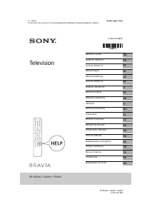 Manuale Sony Bravia XR-55A90J OLED televisore