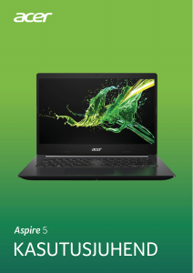 Kasutusjuhend Acer Aspire A514-52G Sülearvuti