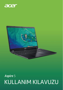 Kullanım kılavuzu Acer Aspire A515-52G Dizüstü bilgisayar