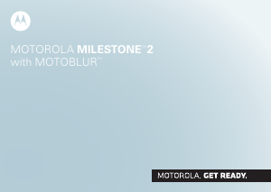 Handleiding Motorola Milestone 2 Mobiele telefoon
