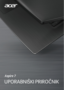 Priročnik Acer Aspire A715-71G Prenosni računalnik