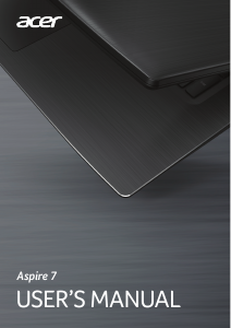 Handleiding Acer Aspire A717-71G Laptop