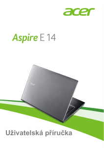 Manuál Acer Aspire E5-475G Laptop