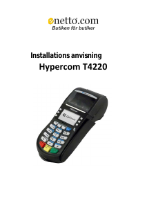 Bruksanvisning Hypercom T4220 Optimum Betalterminal