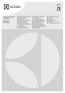 Manuál Electrolux EKF7800 Expressionist Kávovar