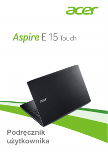 Instrukcja Acer Aspire E5-575TG Komputer przenośny