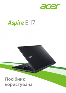 Посібник Acer Aspire E5-774G Ноутбук