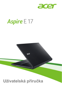 Manuál Acer Aspire E5-774G Laptop