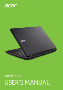 Manual Acer Aspire ES1-132 Laptop