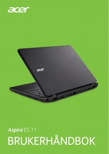 Bruksanvisning Acer Aspire ES1-132 Laptop