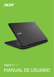 Manual de uso Acer Aspire ES1-332 Portátil