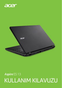 Kullanım kılavuzu Acer Aspire ES1-332 Dizüstü bilgisayar